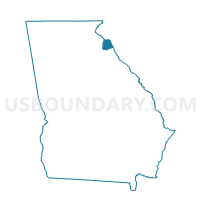Hart County in Georgia